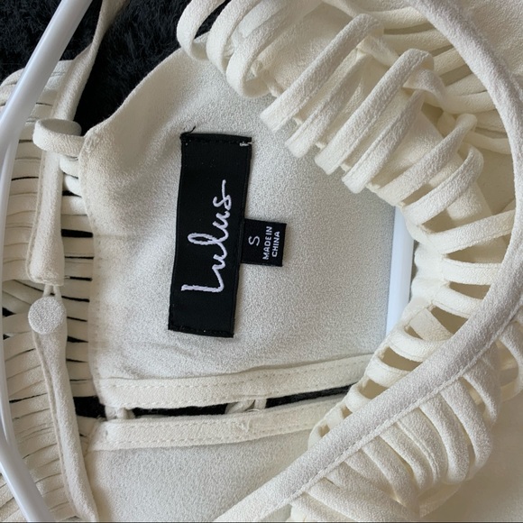 Lulus Dreamweaver White Tank Top - Picture 6 of 6